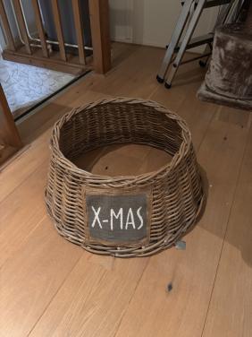 Kerstboom mand
