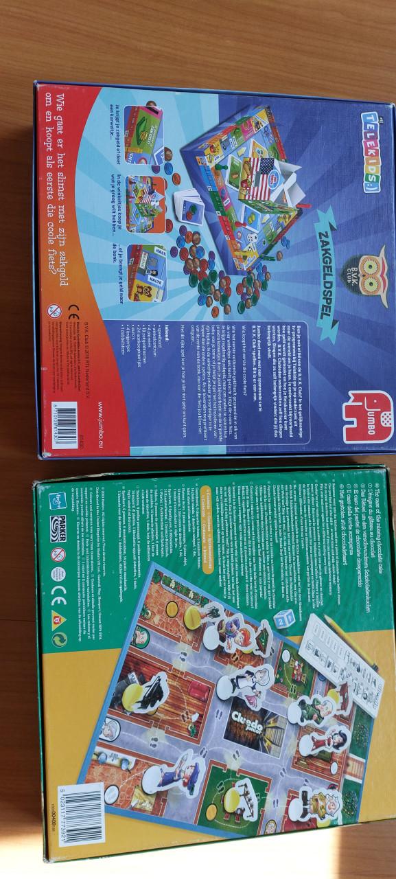 Allerlei spellen te koop