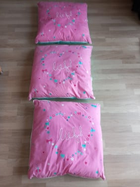 3x Lief kussens