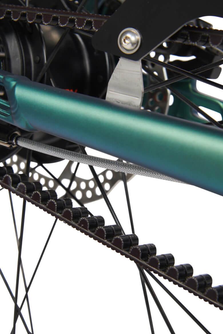 Nieuw de BSP Voyager Belt met Gates Beltdrive CDX riem en 8 versnellingen