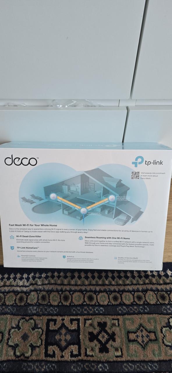 TP-LINK DECO M5  AC1300 WI-FI SYSTEEM NIEUW GESEALD IN DOOS