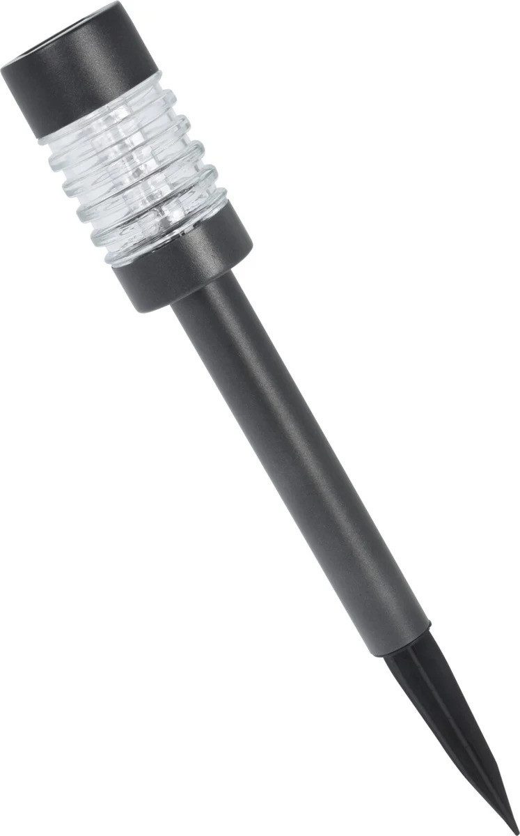 ProGarden Solarlamp RVS Antraciet voor buiten verlichting