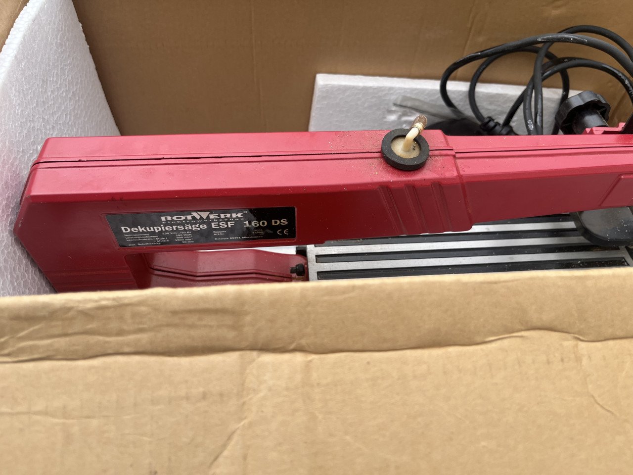 Figuurzaagmachine RotWerk ESF 160DS -180 W