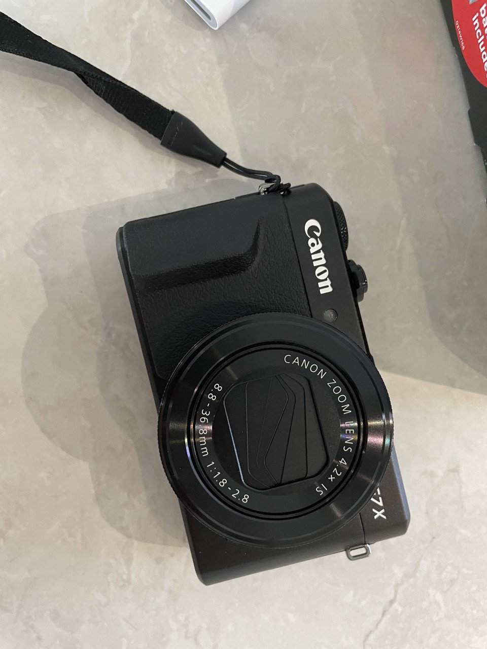 Canon G7x Mark ii