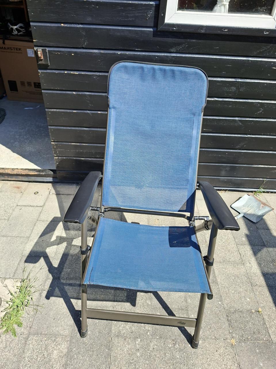 4x luxe kampeerstoel