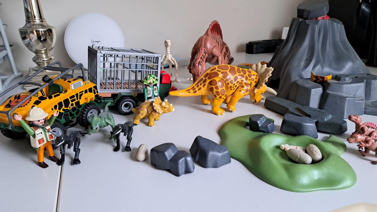 Playmobil Dino Speelgoed – eiland - vulkaan set etc