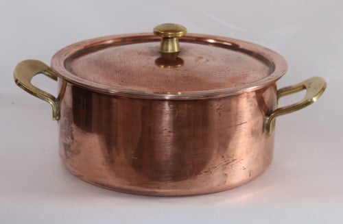 Koperen pan Zware kwaliteit