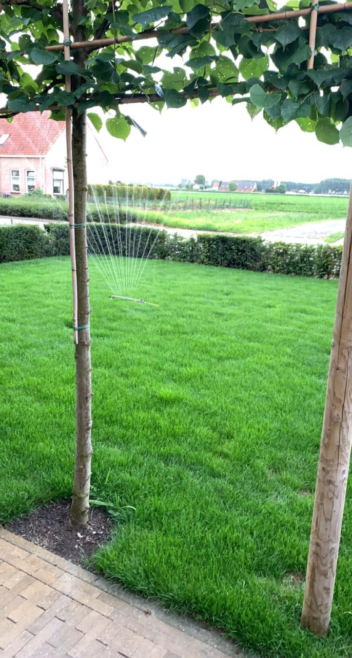 Waterbron voor tuinberegening