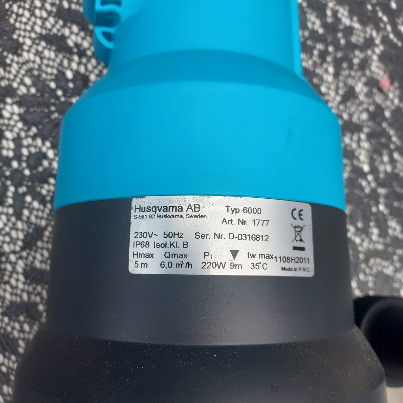 Gardena  6000 dompelpomp