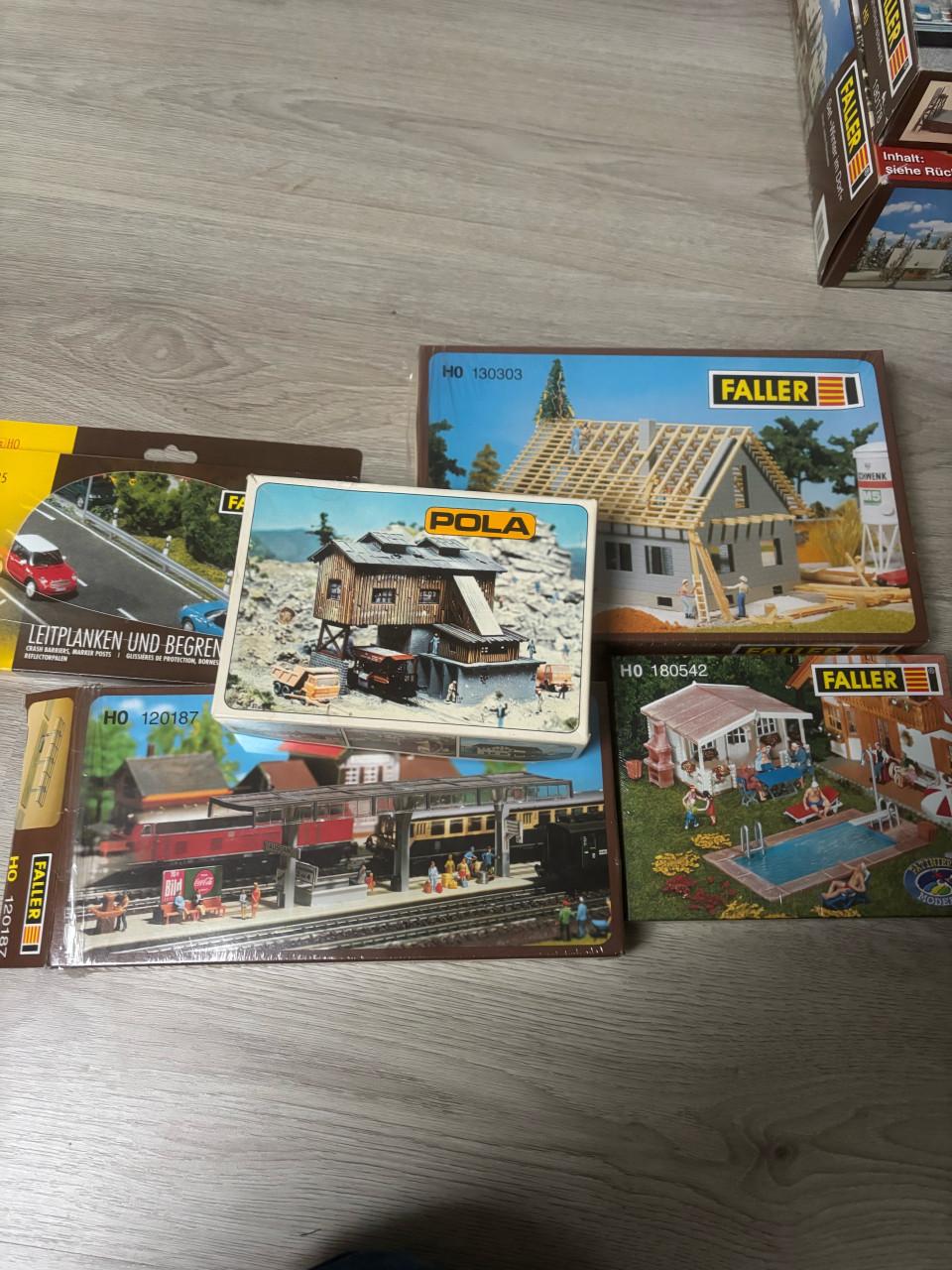 Modelbouwhuisjes, nieuw en gebruikt