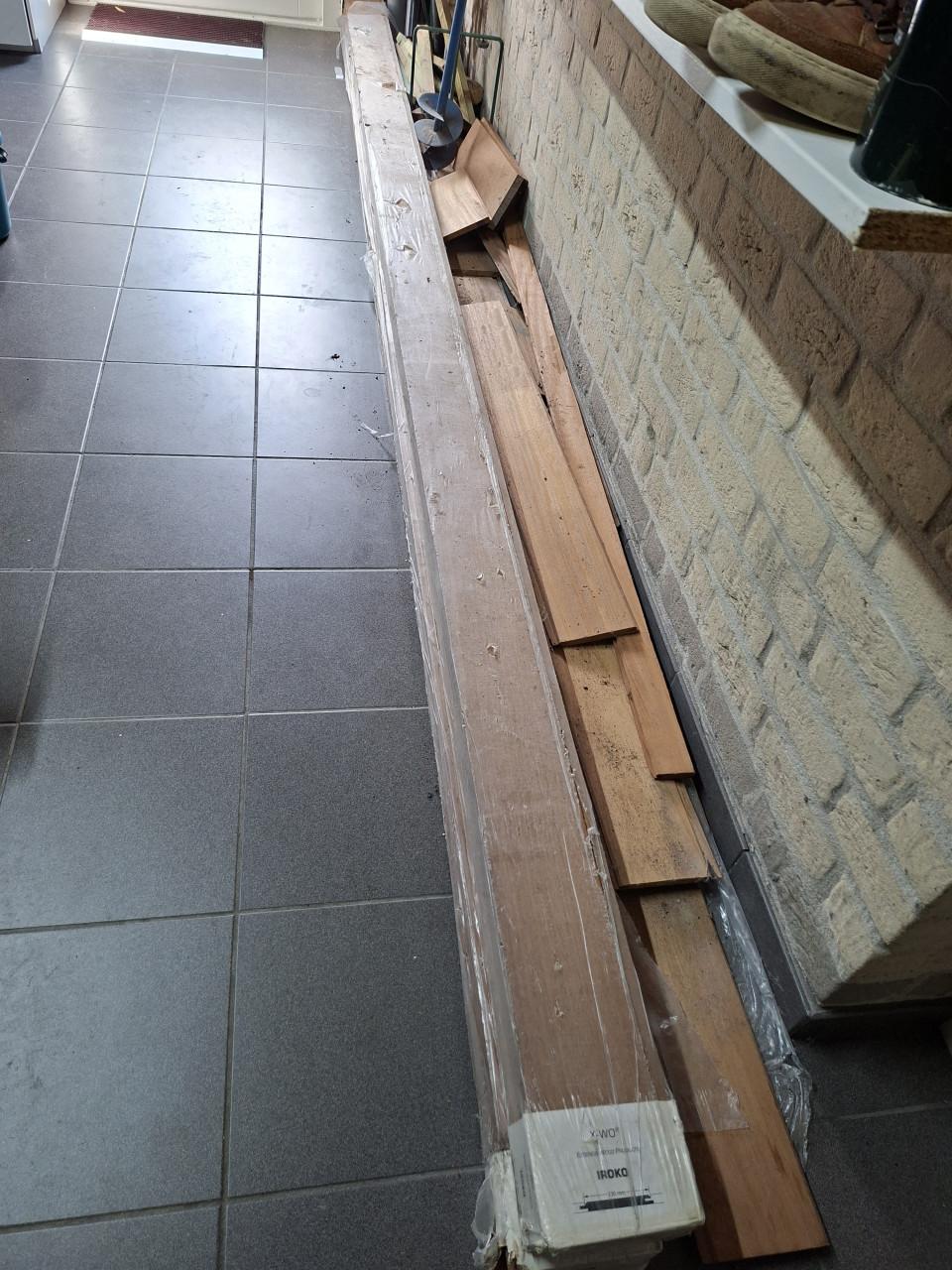Hardhout planken Iroko