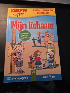 Knappe Koppen boek "Mijn lichaam"   vol puzzels en quizvragen