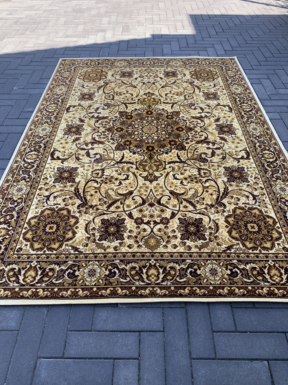 ✨Super Leuk Vintage Vloerkleed in Nieuwstaat✨Zuiver Scheerwol ✨