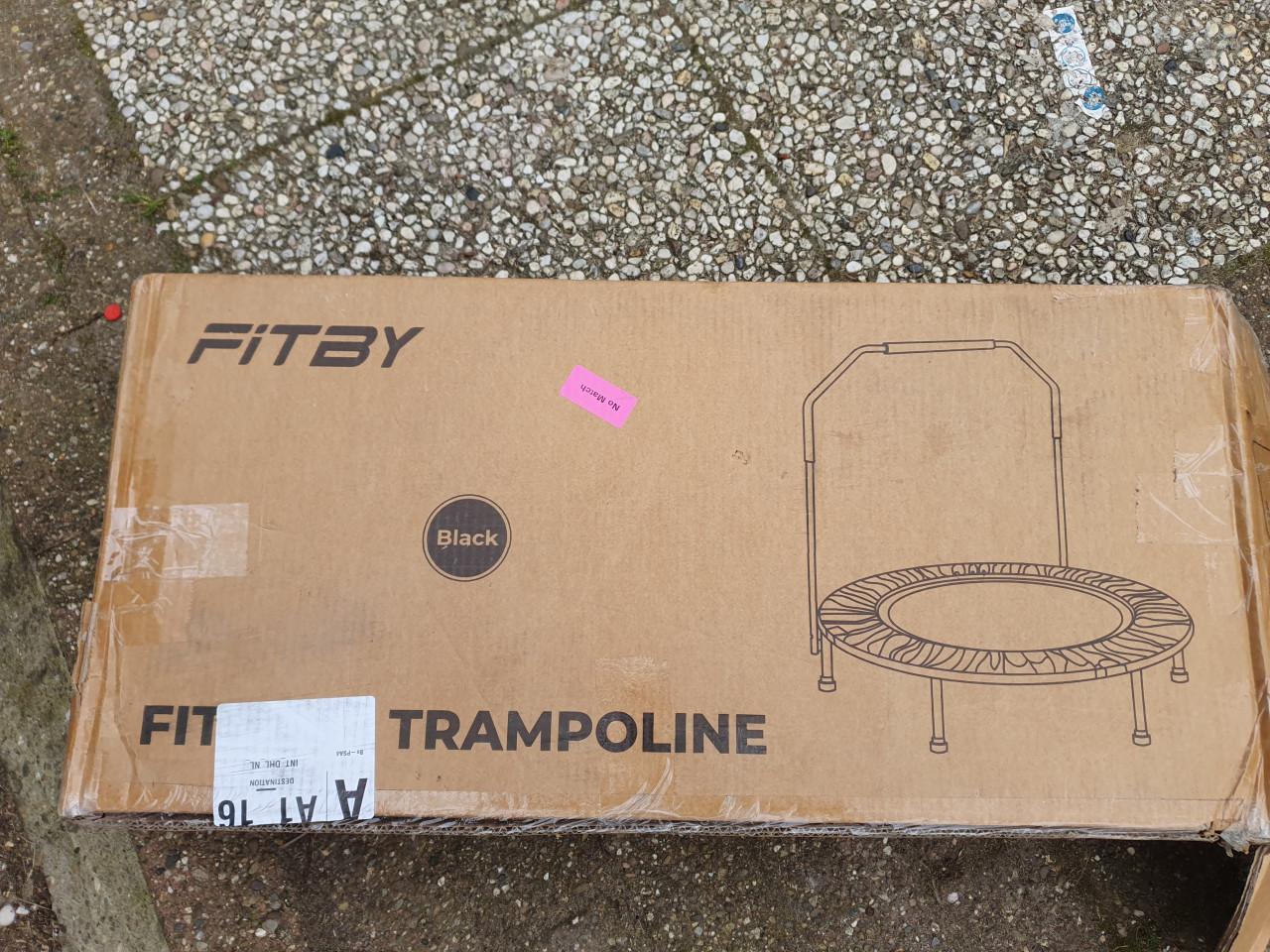 Fitby fitness trampoline 102 cm | mini trampoline