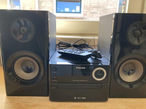 Philips Micro Music System BTM2180 stereoset incl. 2 speakers