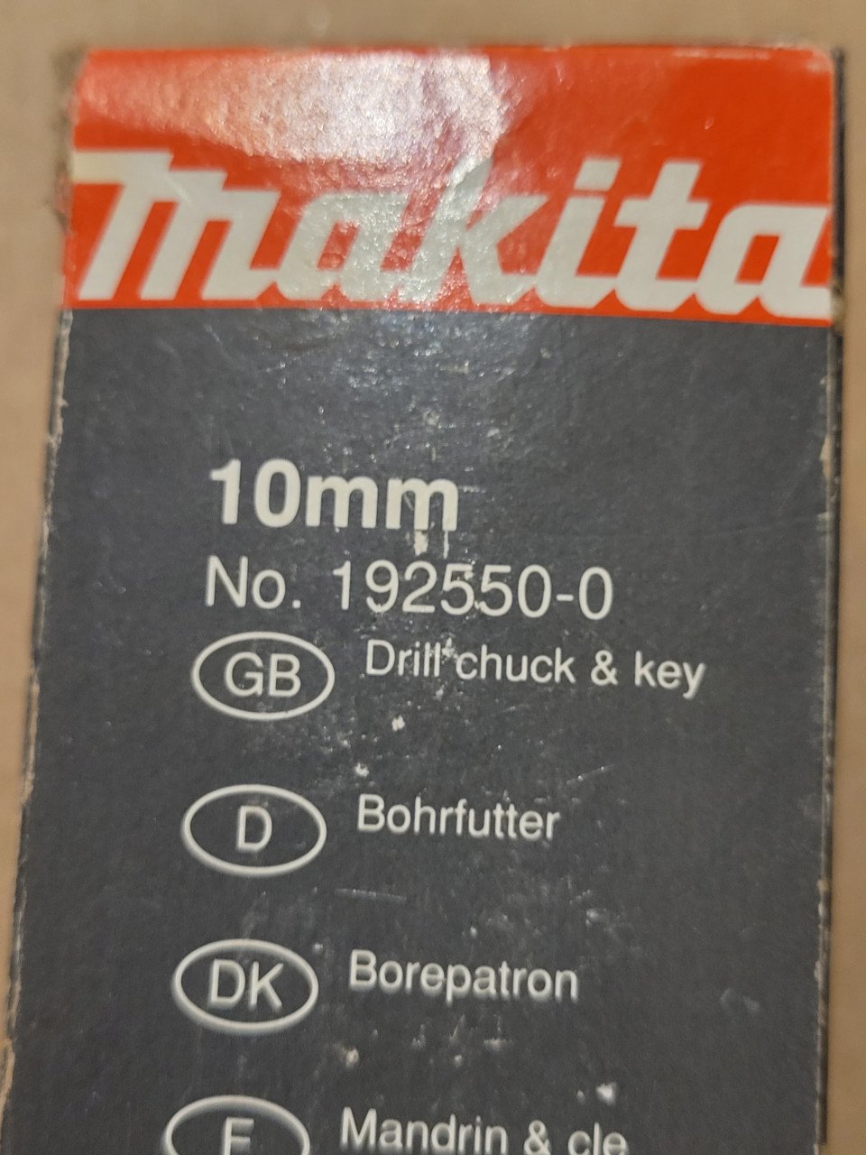 Makita boorkop