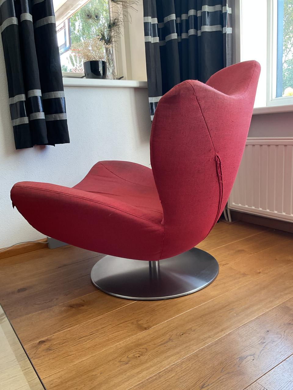 Rode zetel merk ESPRIT ( draaibaar )
