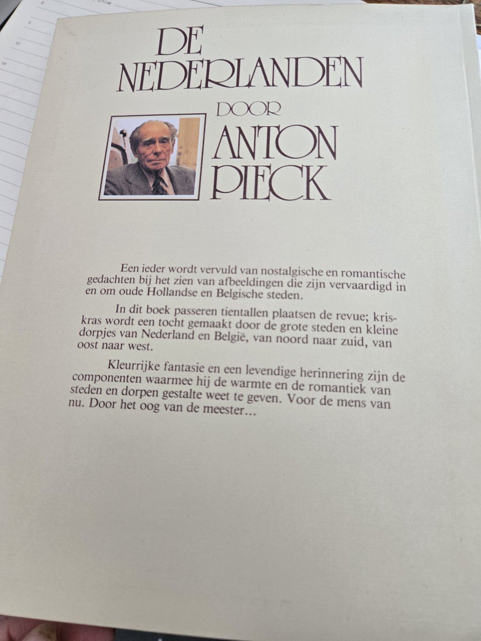 Boek: De Nederlanden door Anton Pieck