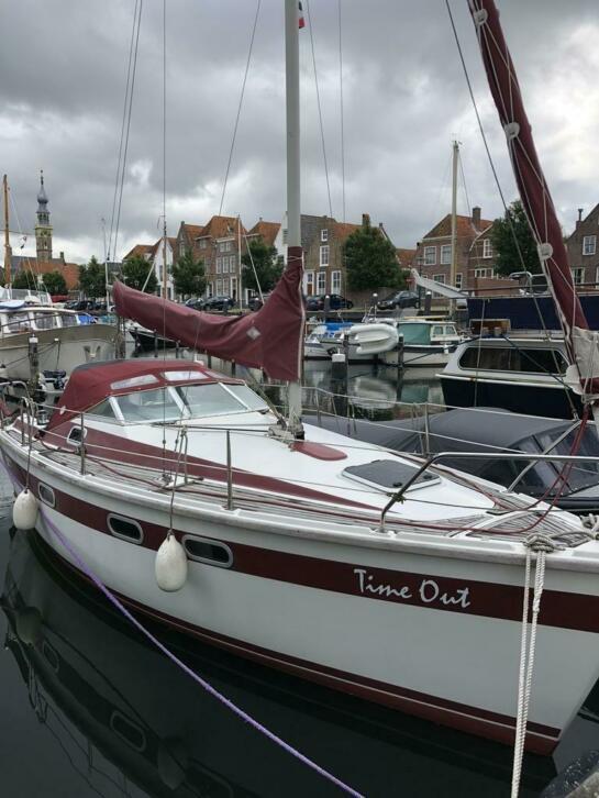 Complete en Fijne Kajuitzeilboot "Time-Out" – Jantar 23