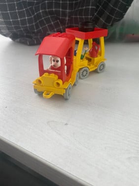 Lego Fabuland auto en caravan