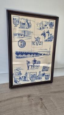 Zeeuwse tegeltjes in lijst