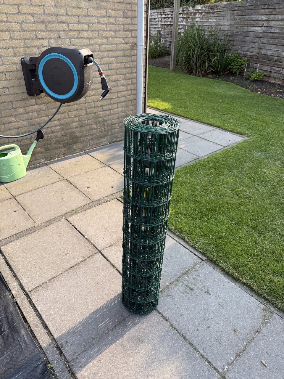 Tuingaas verzinkte draad 17meter