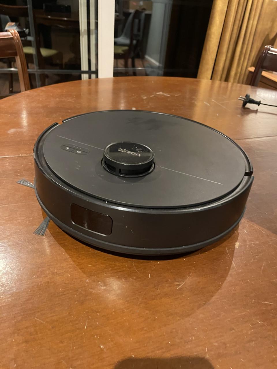 Robotstofzuiger met dweilfunctie