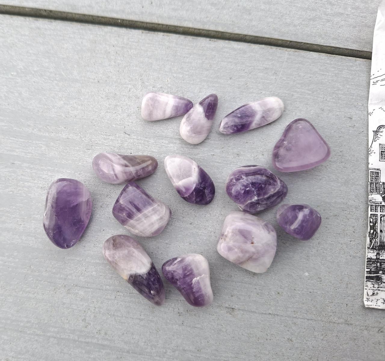 Amethist kwarts edelsteen