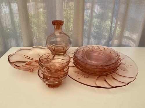 Vintage glaswerk