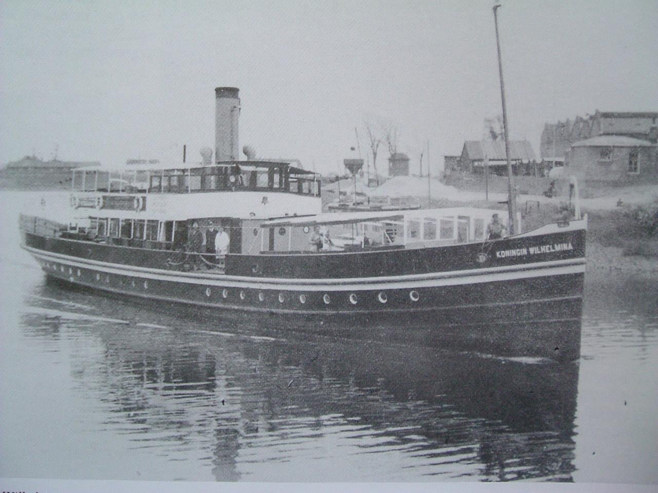 Stoomvaart op Middelburg, veerdiensten op de Zandkreek.