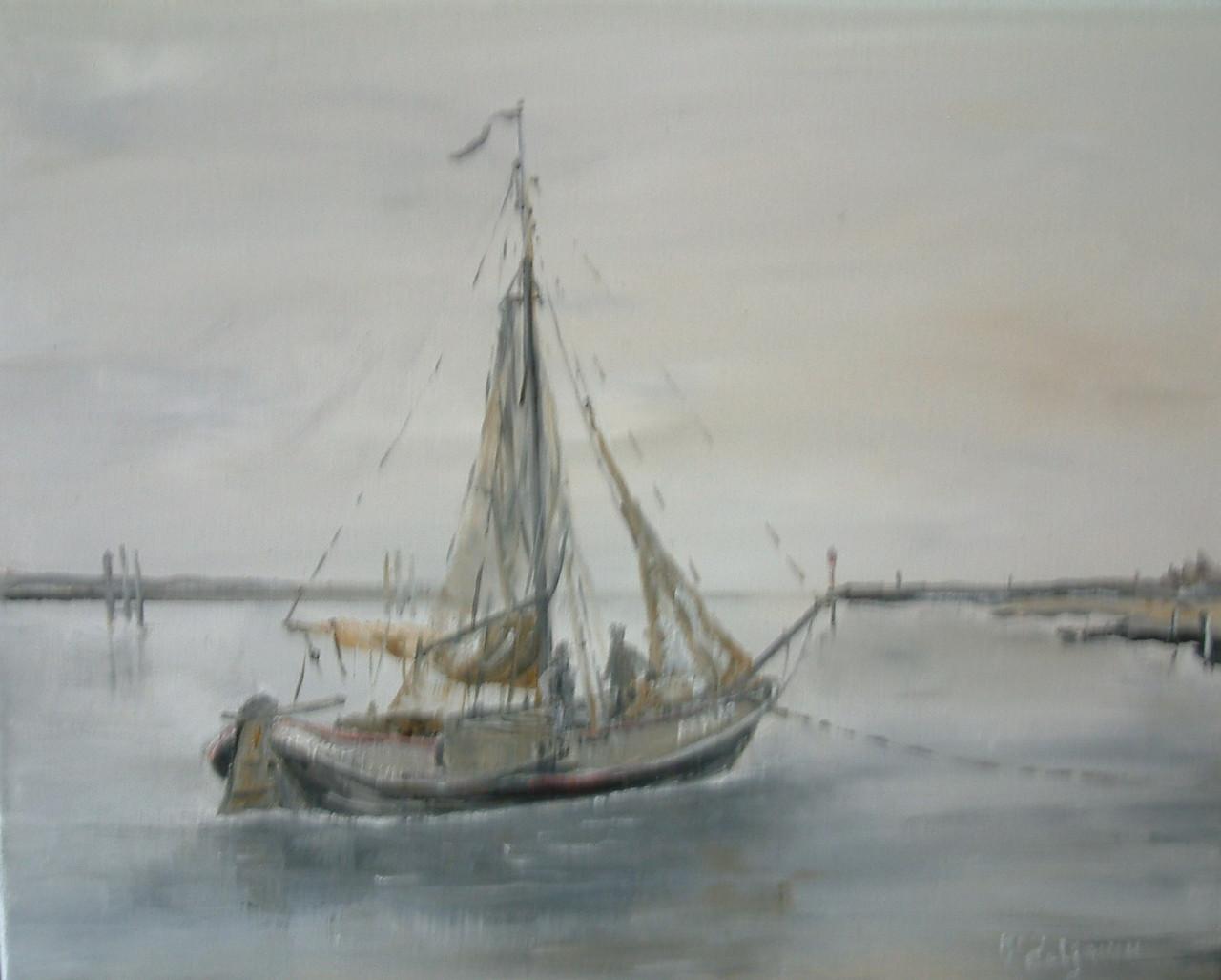 Schiderijen is[ altijd ] de ouderezeil visserij  Jac Caljouw Arnemuiden