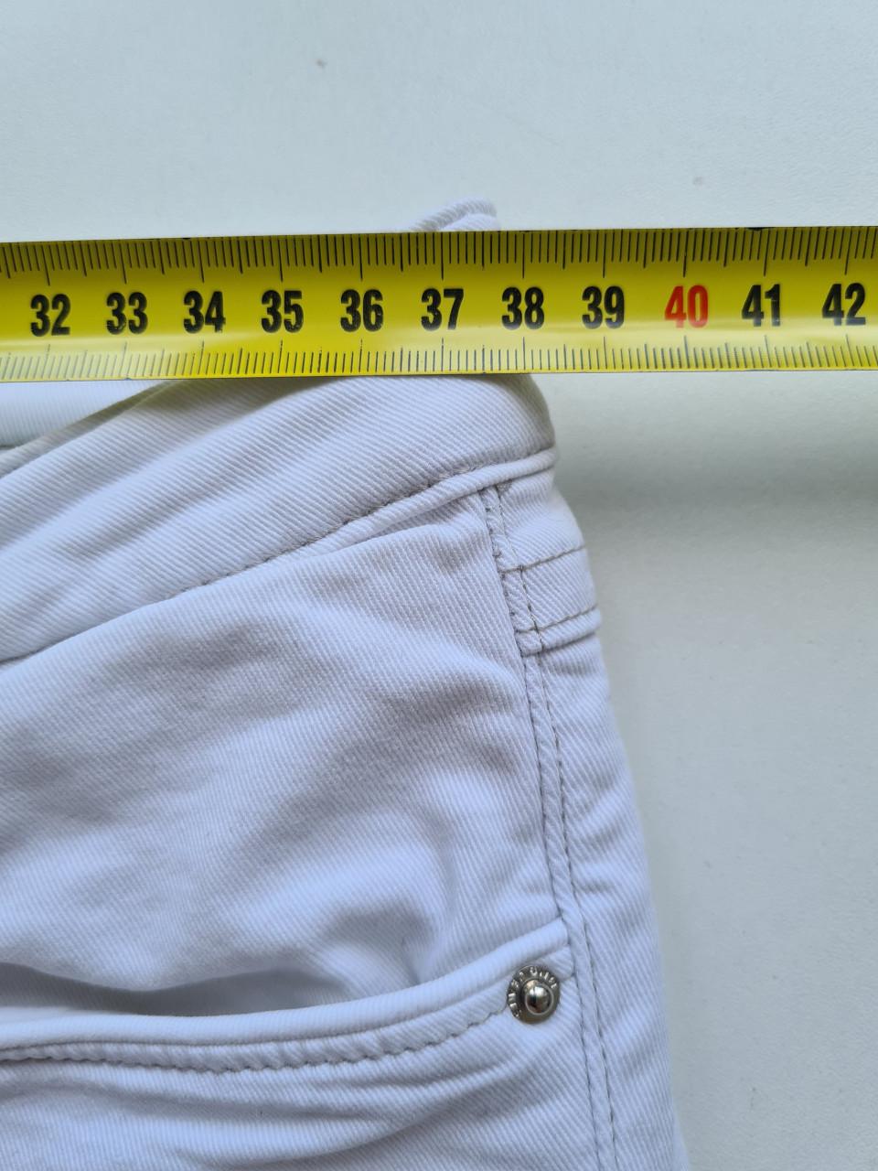 Mango witte skinny spijkerbroek  Maat M