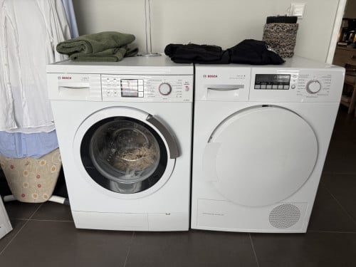 Wasmachine en droger BOSCH
