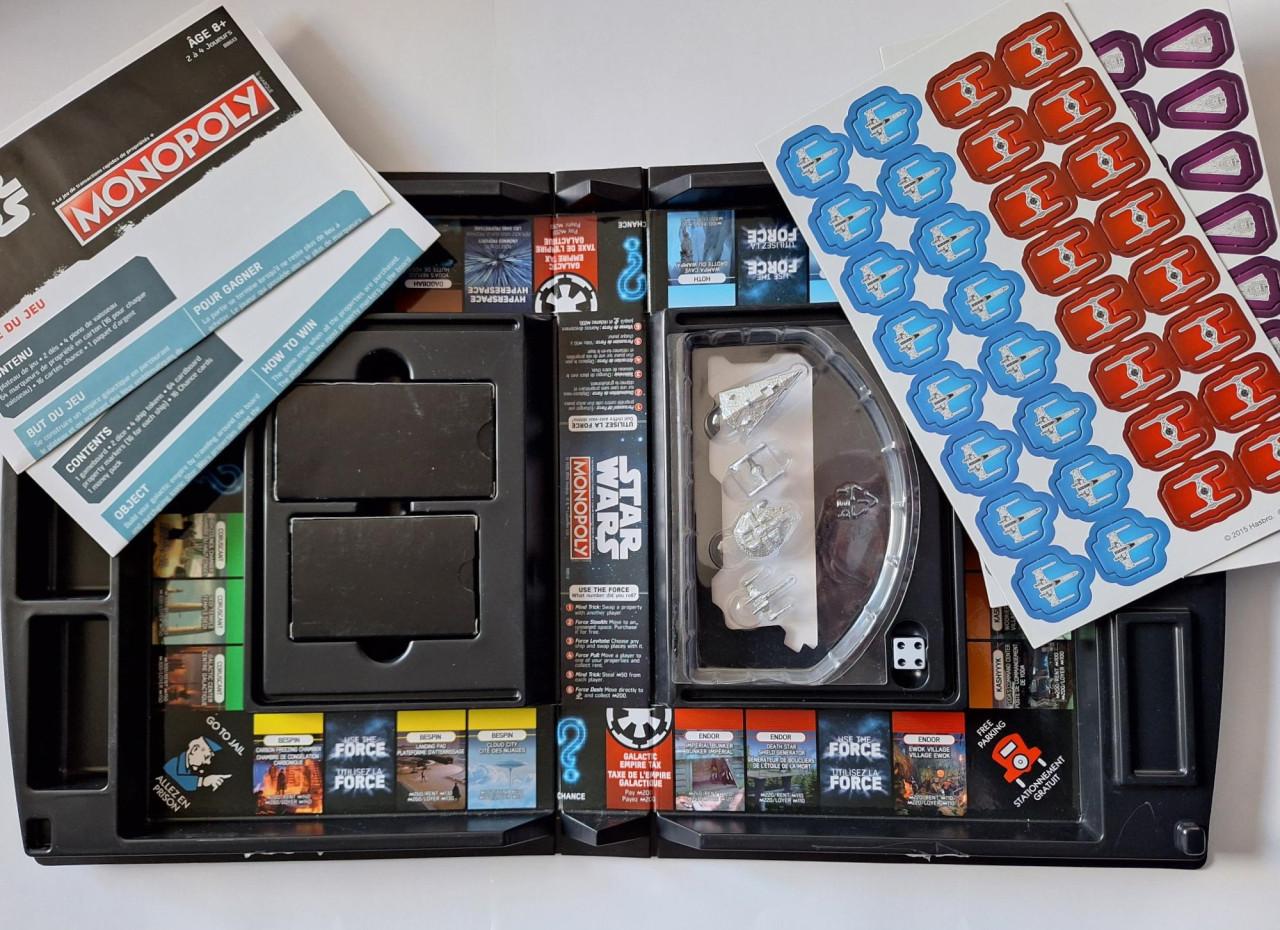 Monopoly Star Wars Open & Play NIEUWSTAAT