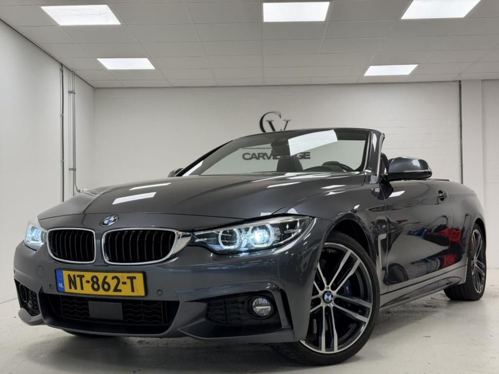 BMW 4 Serie cabrio 440i m-sport | nekverwarming | harman/kardon |