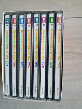 Cd's  greatest hits 70 jaren box