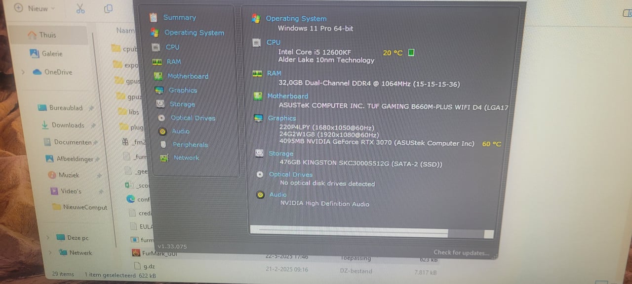Gaming PC – i5 12600KF/RTX 3070 OC WiFi