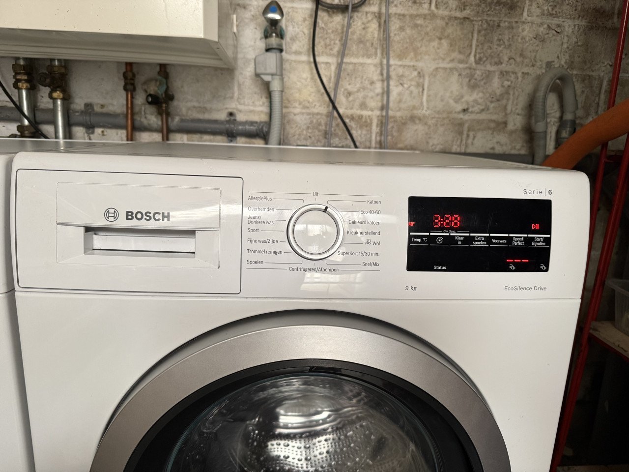 Wasmachine en wasdroger