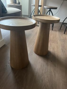 Bijzettafel Hout 47x30