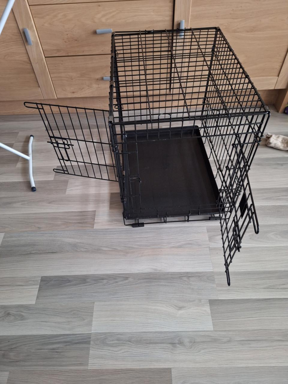 Zwarte Bench met 2 deurtjes