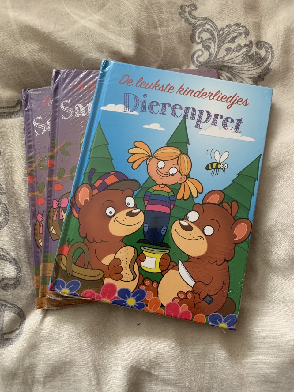 Boekjes met cd met kinderliedjes