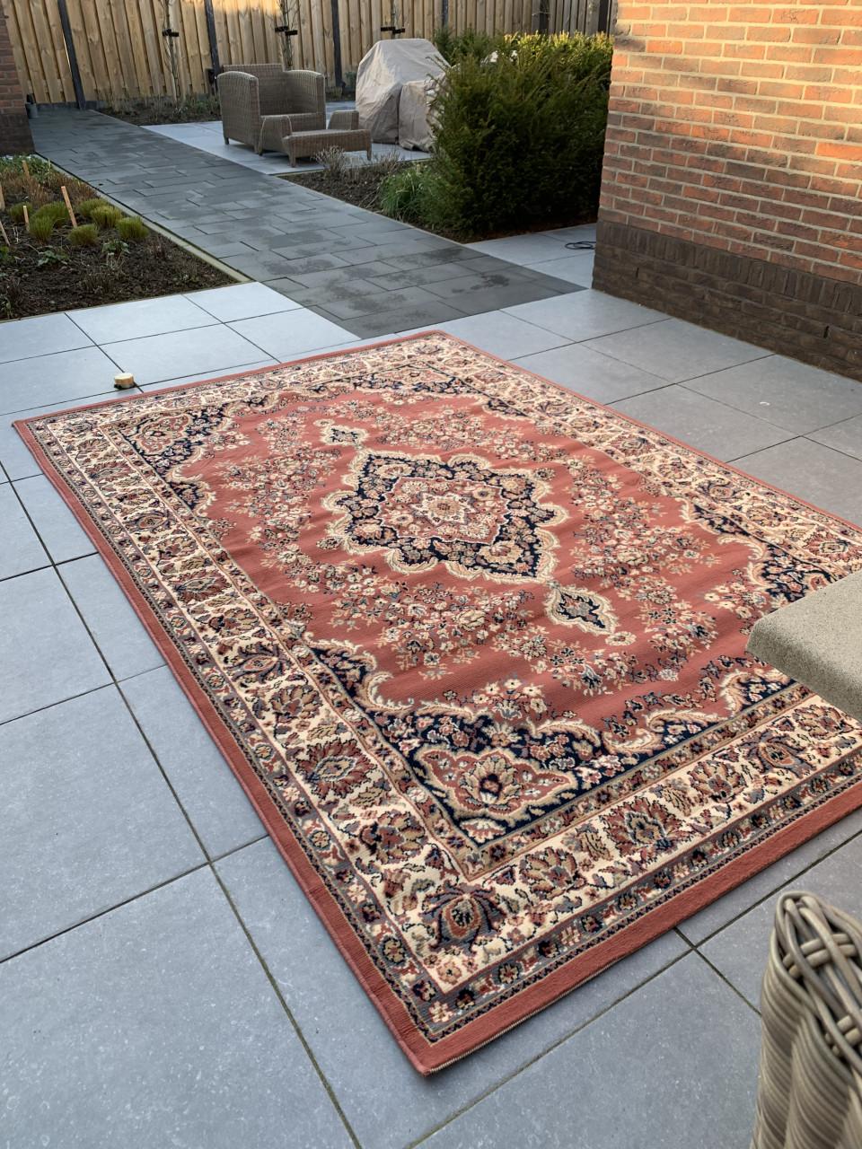 💖Super Leuk NIEUW Oud Roze Vintage Vloerkleed💖286 bij 187 cm✨