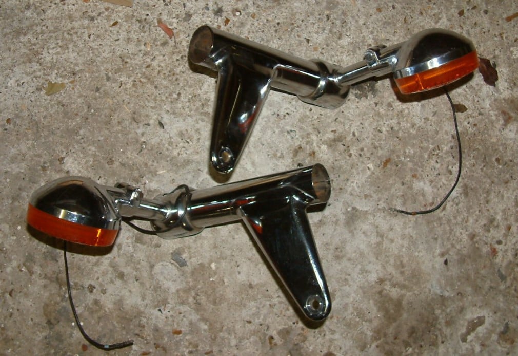 Voorvorken 35 mm clippon stuur  kroon stuk  benzine tank  honda boldor