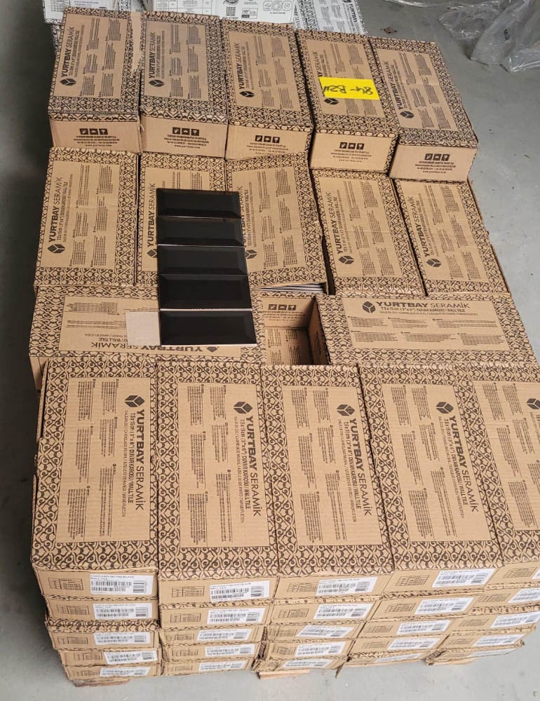 3035-265 Metro tegels zwart, 7,5x15 cm, van € 63,95/m² voor