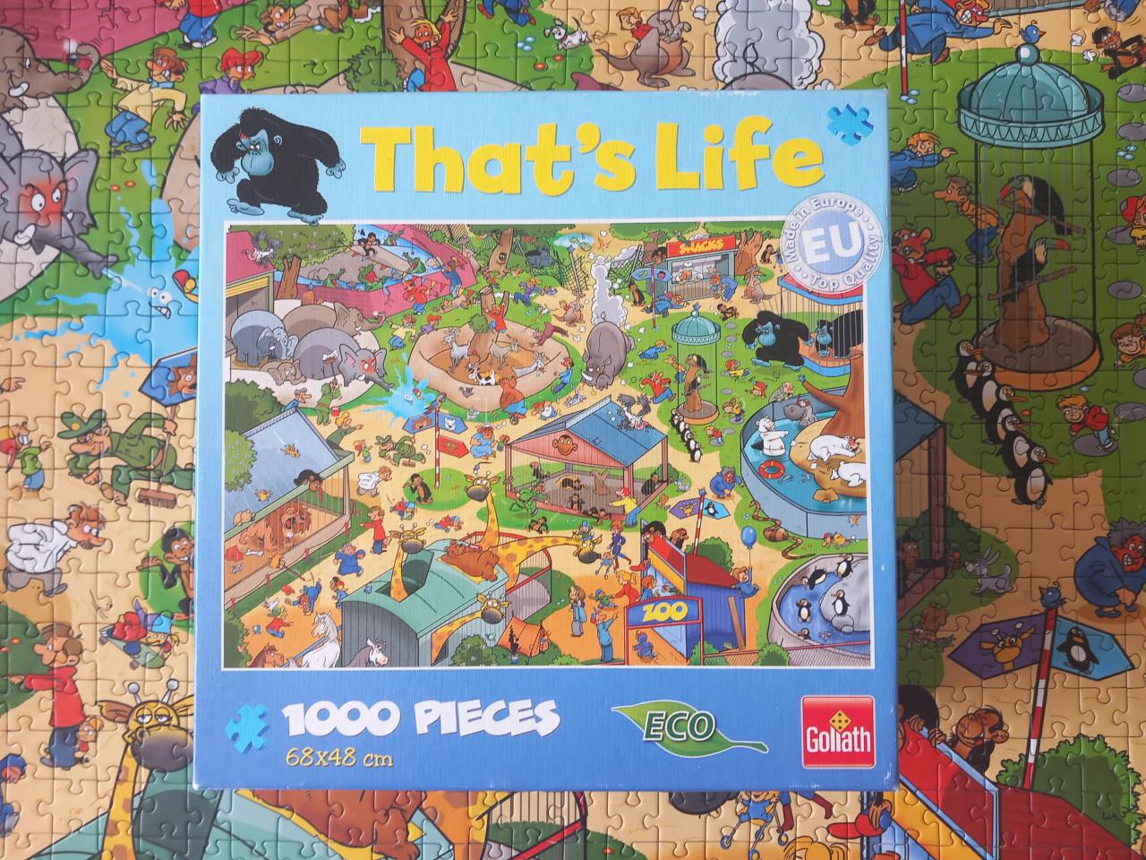 That's Life puzzel Dierentuin