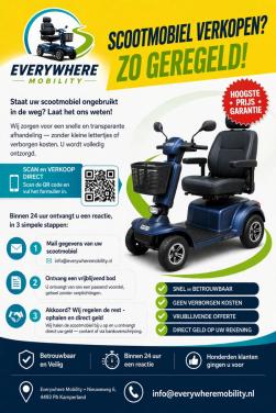 Scootmobiel verkopen? Zo geregeld!