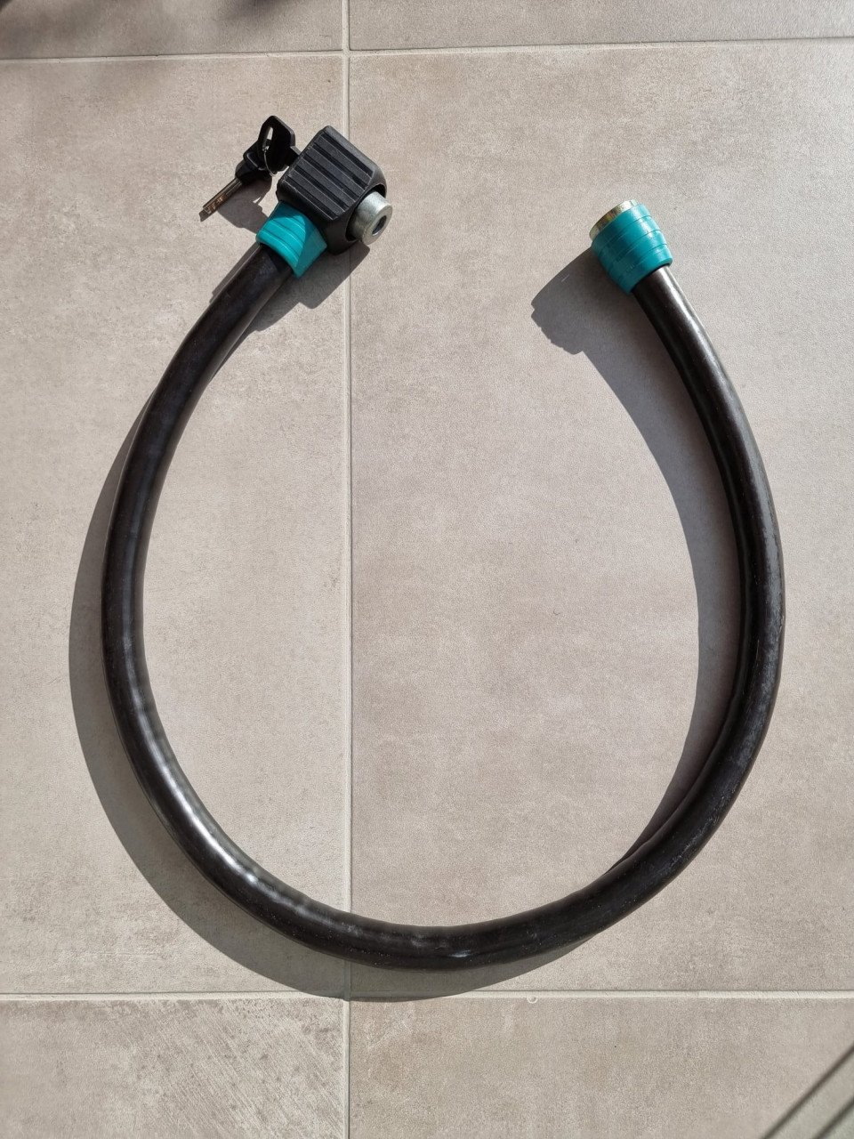 Stevige Beugelslot 120 cm.