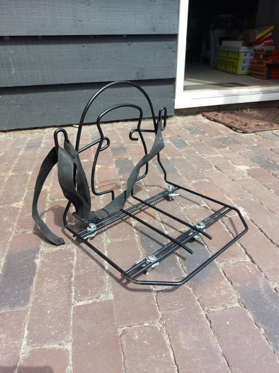 Schooltas fietdrager beugel