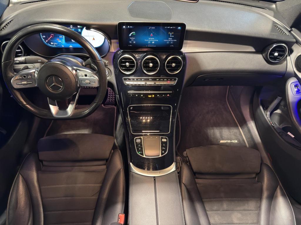 Mercedes-Benz Glc coupé 200 4matic amg | 20"| treeplanken | schuif/kantelda