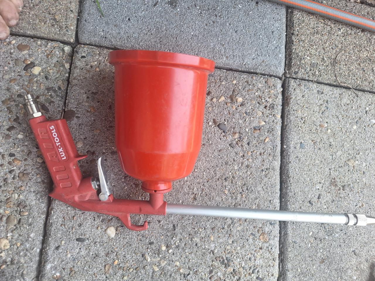 Pneumatisch spijker pistool, lak en saus spuit, luchtspuit, oliespuit